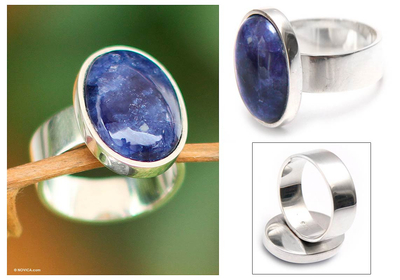 Sodalite cocktail ring, Sweet Success