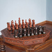 juegos de ajedrez de cuero