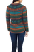 100% alpaca sweater, 'Andean Meadow' - Alpaca Wool Pullover Sweater