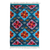 Wool rug, 'Flower of Peace' (4x5.5) - Handwoven Vibrant Floral Wool Accent Area Rug (4x5.5)