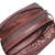 Men's leather accent cotton blend travel case, 'Andean Brown' - Fair Trade Men's Travel Toiletry Bag from Peru (image 2c) thumbail