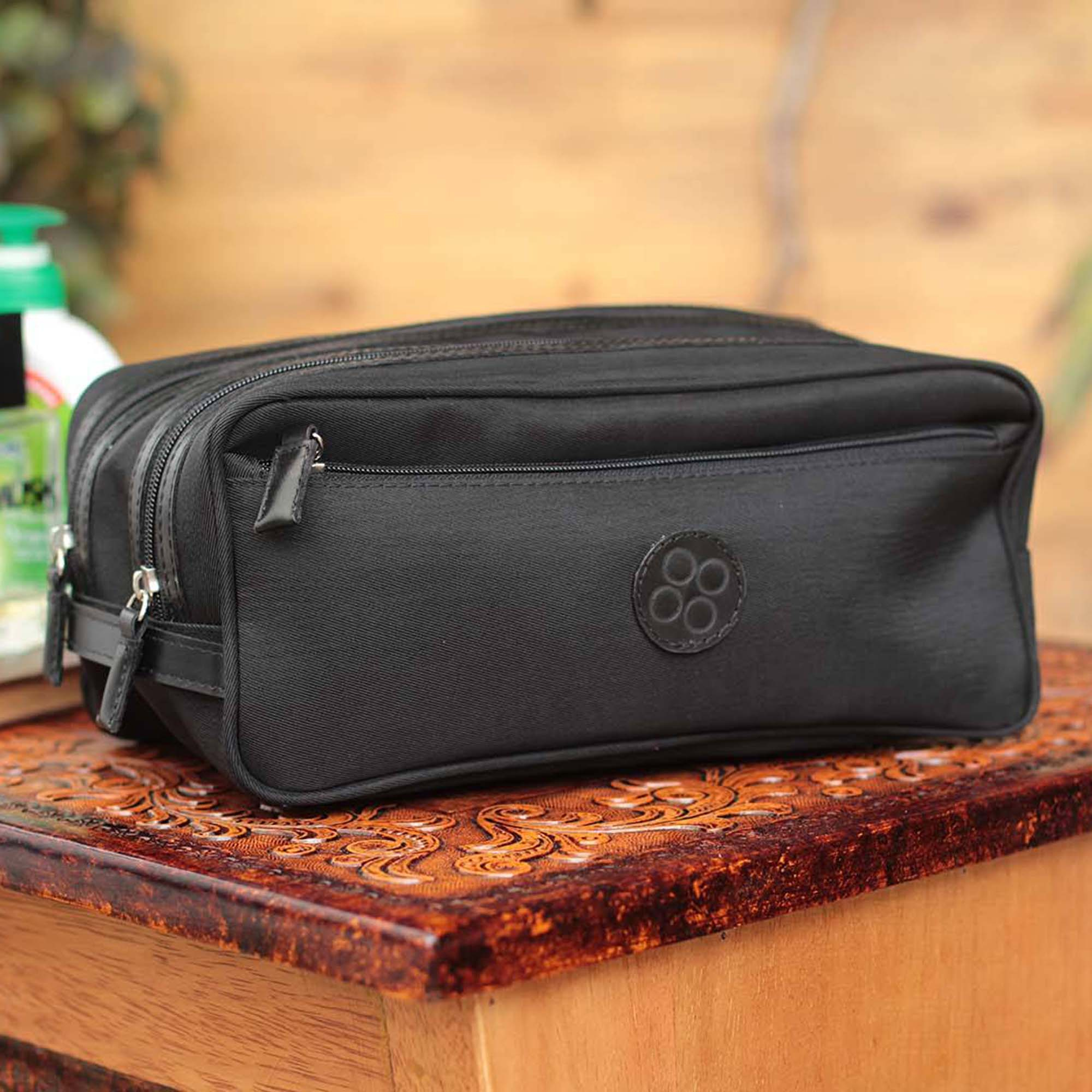 mens bathroom travel bag