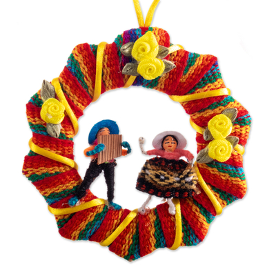 Ornamente aus peruanischer Baumwollmischung, (6er-Set) - Ornamente aus peruanischer Baumwollmischung