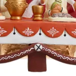 Ceramic sculpture, 'The Last Supper' - Collectible Religious 12 Apostles and Jesus Sculpture