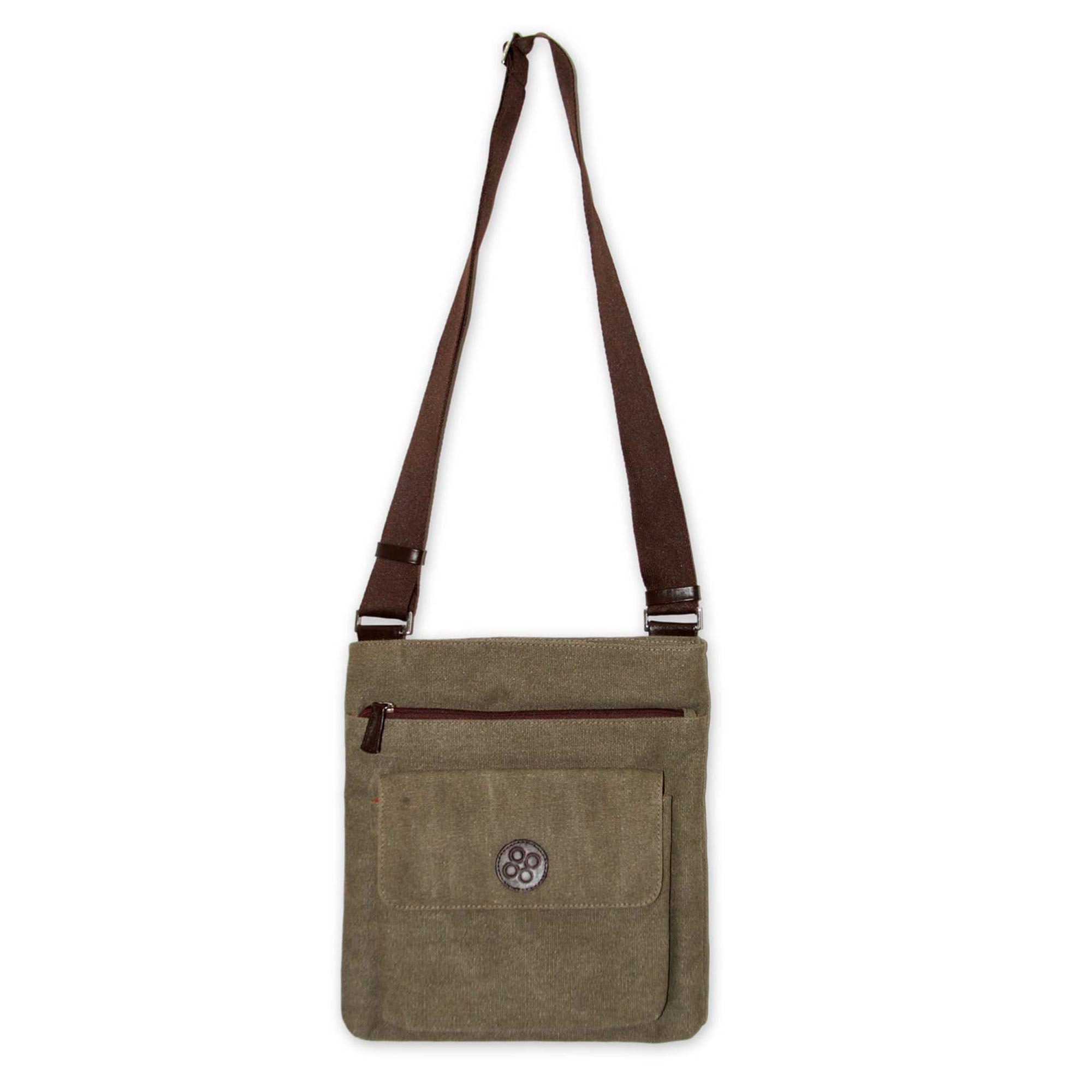 UNICEF Market | Fair Trade Leather Accent and Cotton Shoulder Bag ...