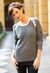 Alpaca blend sweater, 'Andean Gray' - Alpaca Wool Fashion Pullover Sweater (image 2) thumbail