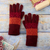 100% alpaca gloves, 'Diamond of the Andes' - Handmade Alpaca Wool Patterned Gloves (image 2) thumbail