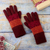 100% alpaca gloves, 'Diamond of the Andes' - Handmade Alpaca Wool Patterned Gloves (image 2b) thumbail