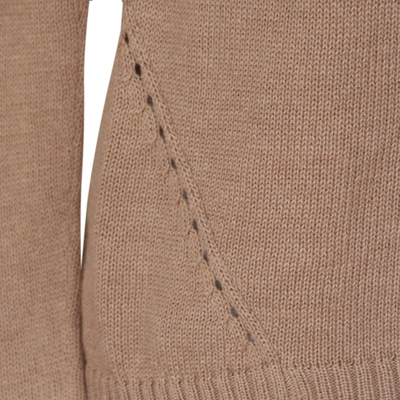 Pullover aus Baumwolle und Alpaka - Einzigartiger Pullover aus Alpakawollmischung
