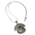 Chrysocolla pendant necklace, 'Ancient Warrior' - Chrysocolla Pendant Necklace (image 2a) thumbail