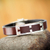 Men's leather bracelet, 'Wonderer' - Men's leather bracelet thumbail