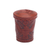 Leather dice cup and dice set, 'American Patriot' - Leather dice cup and dice set thumbail