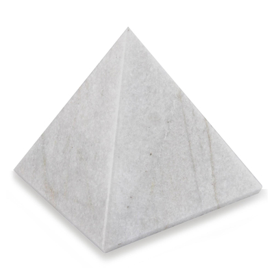 Onyx pyramid, 'White Light of Peace' - Onyx pyramid