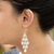 Sterling silver chandelier earrings, 'Vital Rain' - Modern Sterling Silver Chandelier Earrings (image 2f) thumbail