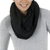 Alpaca blend infinity scarf, 'Black Infinity' - Alpaca blend infinity scarf thumbail