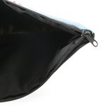 Cotton applique cosmetic bag, 'Country Scene' - Cotton Applique Folk Art Cosmetic Bag