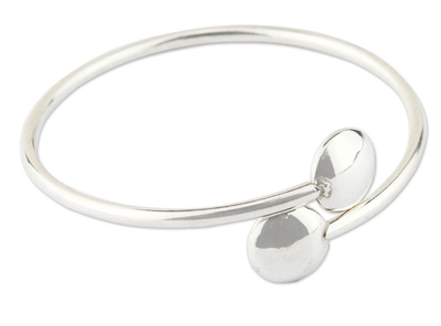 Modern Silver 950 Wrap Bracelet