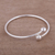 Sterling silver wrap bracelet, 'Irresistible' - Peruvian Sterling Silver Modern Wrap Bracelet (image 2b) thumbail