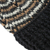 Men's 100% alpaca hat, 'Night Expedition' - Men's Hat 100% Alpaca Crocheted by Hand Black and Brown (image 2e) thumbail