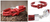 Geflochtenes Lederarmband - Geflochtenes Armband aus rotem Leder und Sterlingsilber