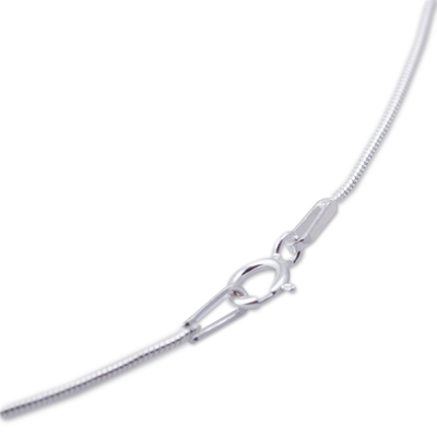 Sterling silver pendant necklace, 'Quechua Dove' - Sterling Silver Quechua Dove Necklace