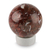 Garnet sphere, 'Romance' - Garnet Sphere Sculpture with Calcite Stand (image 2a) thumbail
