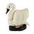 Onyx statuette, 'Spiritual Swan' - Hand Carved Onyx Sculpture from Peru thumbail