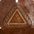 Leather catchall, 'Brown Pyramid Chains' - Artisan Crafted Colonial Inspired Tooled Leather Catchall (image 2c) thumbail