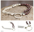 Garnet beaded bracelet, 'Scarlet Elegance' - Sterling Contemporary Garnet Bracelet thumbail