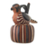 Ceramic vessel, 'Bird of Rio Grande' - Ceramic Nazca Replica Vessel Sculpture