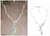 Amazonite Y-necklace, 'Blue Dew' - Amazonite on Sterling Silver Necklace Peruvian Jewelry (image 2) thumbail