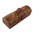 Mohena and leather box, 'Colonial Traditions' - Handcrafted Tooled Leather Decorative Box thumbail