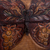 Mohena and leather wine case, 'Colonial Vineyard' - Handcrafted Tooled Leather Wine Case (image 2h) thumbail