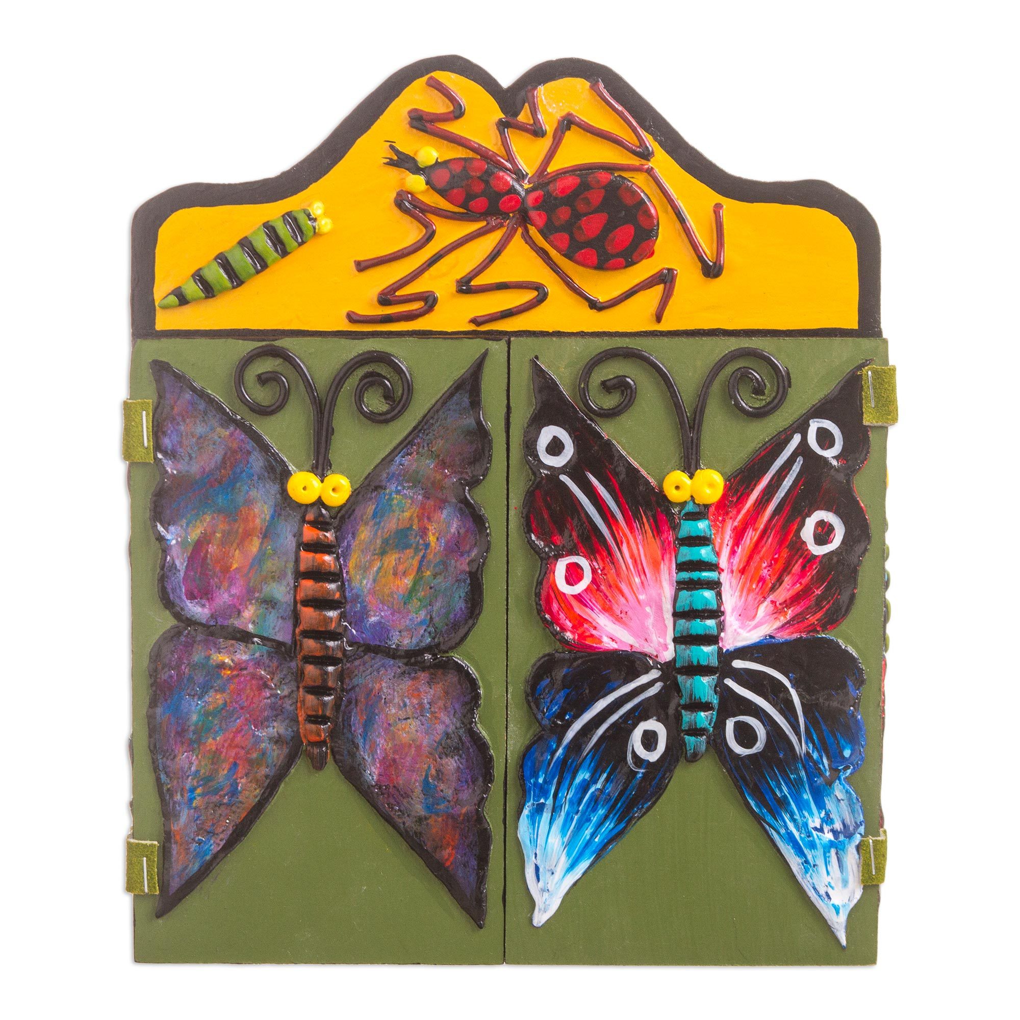 UNICEF Market Fair Trade Christmas Folk Art Nativity Scene Amazon