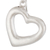 Sterling silver heart earrings, 'Love's Anchor' - Fair Trade Jewelry Sterling Silver Earrings (image 2b) thumbail