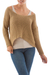 Alpaca blend sweater, 'Nazca Dunes' - Beige Alpaca Blend Sweater (image 2a) thumbail