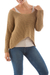 Alpaca blend sweater, 'Nazca Dunes' - Beige Alpaca Blend Sweater (image 2b) thumbail