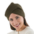 Alpaca blend hat, 'Olive Turban' - Alpaca Blend Olive Green Turban Hat from Peru (image 2a) thumbail