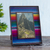 Glass photo frame, 'Puno Rainbow' (4x6) - Handcrafted Peruvian Weave and Glass Photo Frame (4x6) thumbail