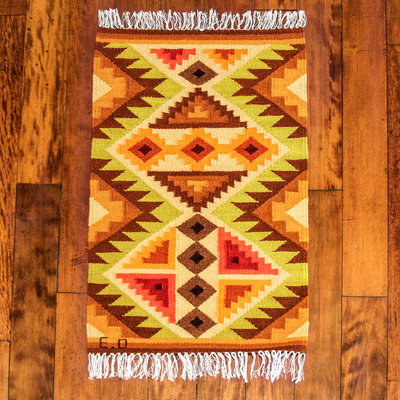 Wool rug, Splendid Inca (2x3)
