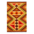 Wool rug, 'Splendid Inca' (2x3) - Yellow Geometric Handwoven Andean Wool Rug (2 x 3) (image 2a) thumbail