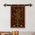 Wool tapestry, 'Wildlife' - Handmade Orange and Black Andean Wool Tapestry (image p226040) thumbail