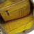 Cotton and leather accent shoulder bag, 'Andean Florette on Khaki' - Fair Trade Cotton With Leather Accent Shoulder Bag (image 2b) thumbail