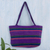 Wool shoulder bag, 'Cajamarca Lily' - Fair Trade Hand Woven Shoulder Bag from Peru thumbail