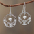 Sterling silver filigree earrings, 'Junin Glam' - Sterling Silver Filigree Earrings from Peru (image 2) thumbail