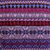 100% alpaca sweater, 'Purple Poppy' - Knit 100% Alpaca Snowflake Pattern Pullover Sweater (image 2i) thumbail