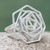 Sterling silver cocktail ring, 'Kaleidoscope' - Artisan Crafted Andean Silver Geometric Cocktail Ring (image 2) thumbail