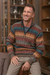 Men's 100% alpaca sweater, 'Voyager' - Peruvian 100% Alpaca Men's Zip-Turtleneck Knit Sweater (image 2) thumbail