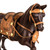 Cedar sculpture, 'Peruvian Walking Horse' - Hand Carved Peruvian Paso Horse Cedar Wood Sculpture (image 2d) thumbail
