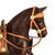 Cedar sculpture, 'Peruvian Walking Horse' - Hand Carved Peruvian Paso Horse Cedar Wood Sculpture (image 2e) thumbail